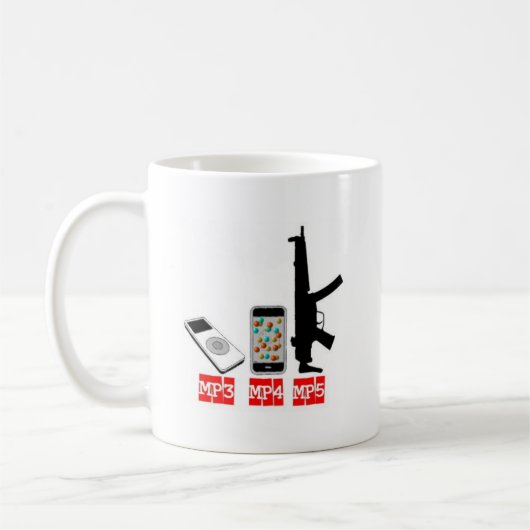 MUG MP3 MP4 MP5 (Gauche)