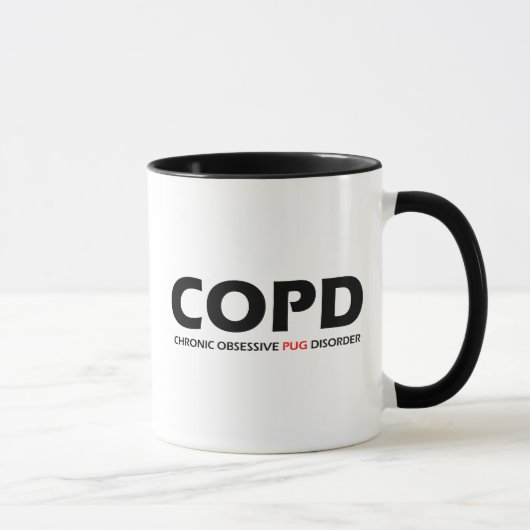 Mug MPOC - Trouble chronique du Carlin obsessionnel (Droite)