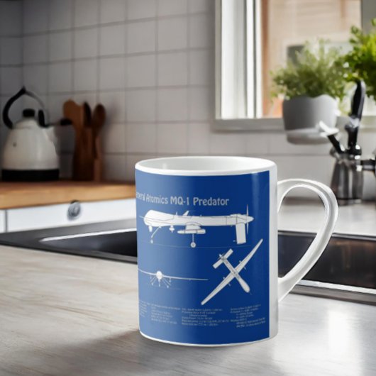 Mug MQ-1 Predator UAV- Plan d'avion ABD
