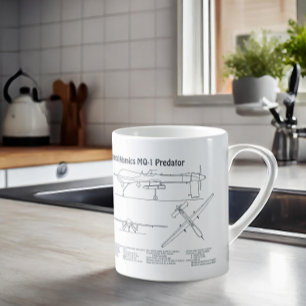 Mug MQ-1 Predator UAV- Plan d'avion BD