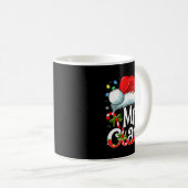Mug Mr And Mrs Claus Couples Matching Christmas Pajama (Devant droit)