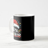 Mug Mr And Mrs Claus Couples Matching Christmas Pajama (Devant gauche)