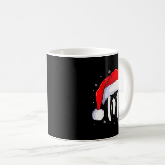 Mug Mr And Mrs Claus Couples Matching Christmas Pajama (Devant droit)