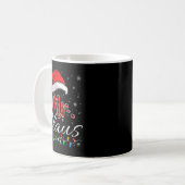 Mug Mr And Mrs Claus Couples Matching Christmas Pajama (Devant gauche)