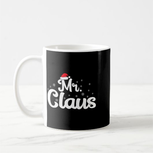 Mug Mr Claus Christmas Family Matching Pajama  (Gauche)