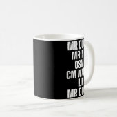 Mug Mr Ducks Mr Not Duck Joke Phonetic Puzzle  (Devant droit)