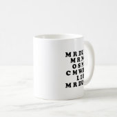 Mug Mr M R Ducks T, Funny Duck Lover, Waterfowl Quote (Devant droit)