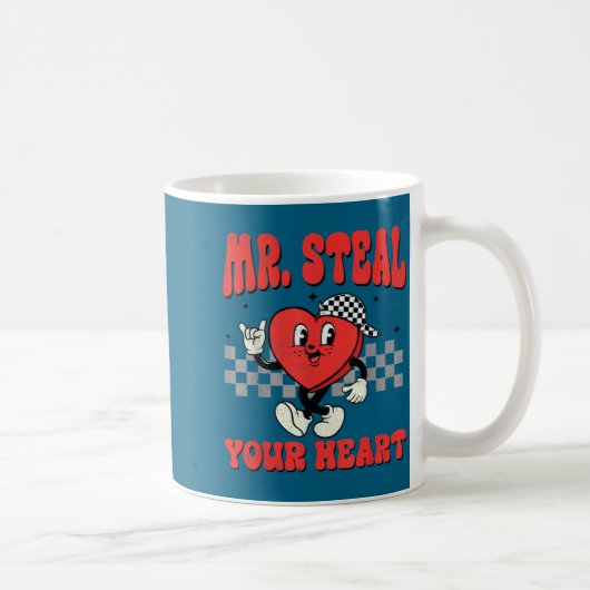 Mug Mr Steal Your Heart For Boys Toddlers Valentine's  (Droite)