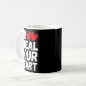 Mug Mr Steal Your Heart Valentines Day Boys Kids  (Devant gauche)