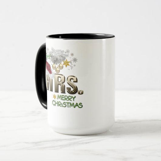 Mug MRS. Premier Noël (Devant gauche)