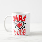 Mug Mrs Steal Your Heart Valentines Day Matching Coup  (Gauche)