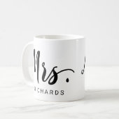 Mug MRS. Typographie (Devant gauche)
