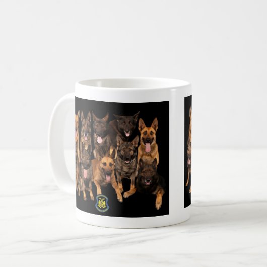 MUG MSHP K-9 (Devant gauche)