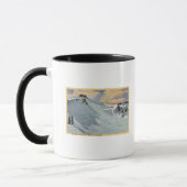 Mug Mt. Baker, Washington - Vue du ski de Mt. Baker (Gauche)