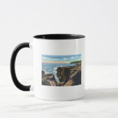 Mug Mt. Desert Island Vue de Thunder Hole (Gauche)