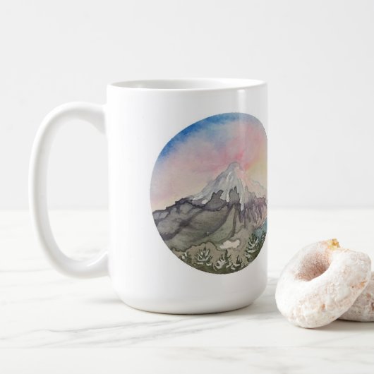 Mug Mt. Lever de soleil de capot (Avec donut)