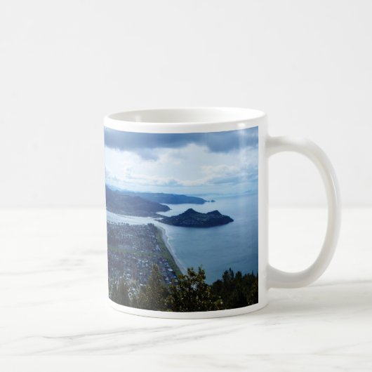 Mug Mt Paku & Pauanui du sommet du mont Pauanui (Droite)