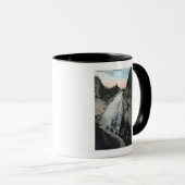 Mug Mt Rainier, Washington - Vue des chutes Sluiskin (Devant droit)