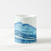 Mug Mt Tamalpais Watercolor Turquoise (Centre)