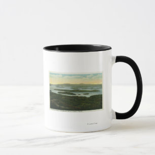 Mug Mt. Vue aérienne principale d'île de serpent à