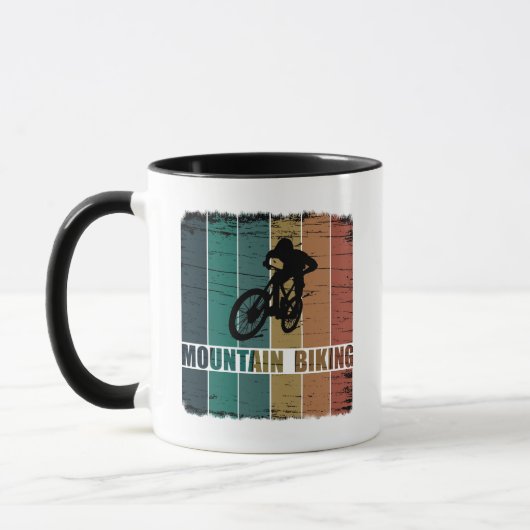 Mug Mtb descente VTT vintage (Gauche)
