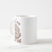 Mug Muay Thai Boxer Boxer Lover Thai Boxing Thaïlande (Devant gauche)