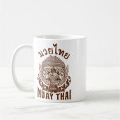 Mug Muay Thai Boxer Boxer Lover Thai Boxing Thaïlande (Gauche)