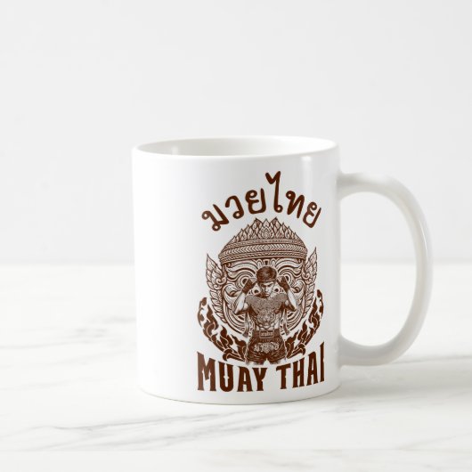 Mug Muay Thai Boxer Boxer Lover Thai Boxing Thaïlande (Droite)