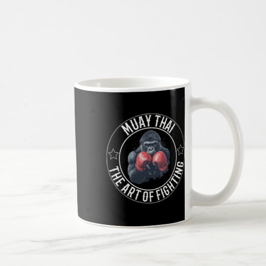 Mug Muay Thai Gorilla - Art De Combattre La Boxe Thaïl (Droite)