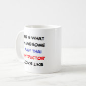 Mug muay thai instructeur, génial (Devant gauche)