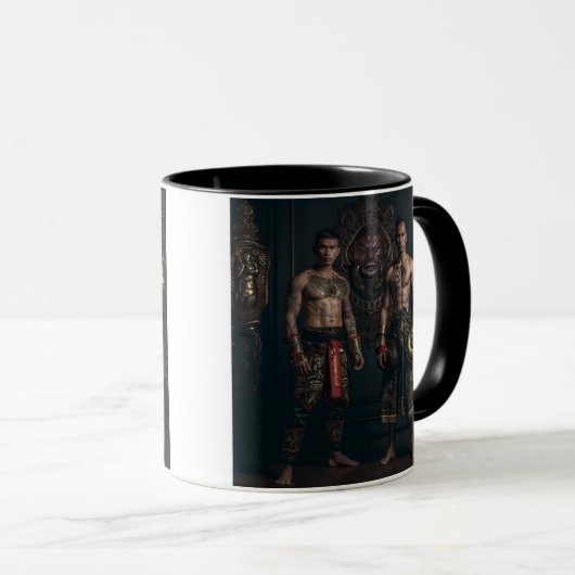 Mug Muay Thai Warriors (Devant droit)