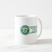 Mug Mub de certification de diplômé d'université (Devant droit)