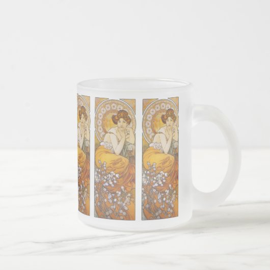 Mug : Mucha - Art Nouveau - Topaz (Droit)