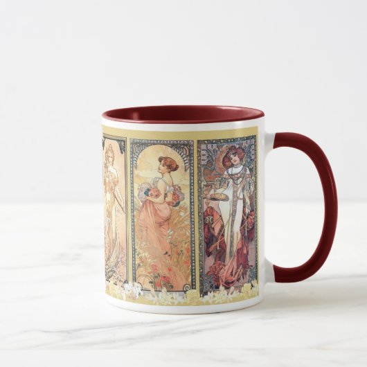 Mug Mucha ~ Panneau trois (Droite)