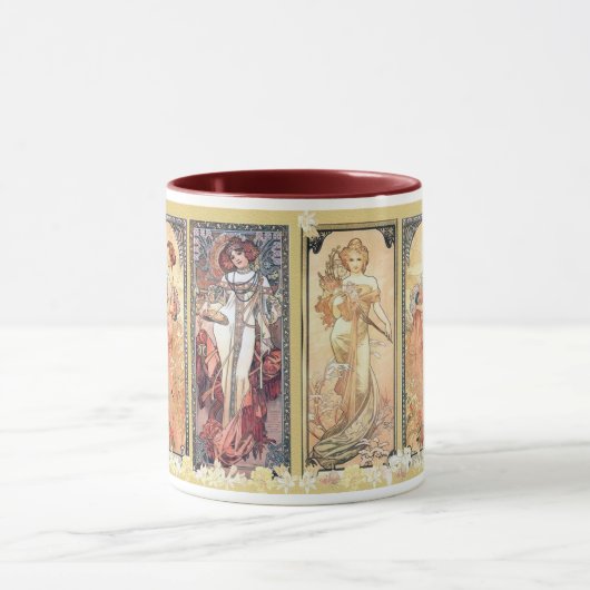 Mug Mucha ~ Panneau trois (Centre)