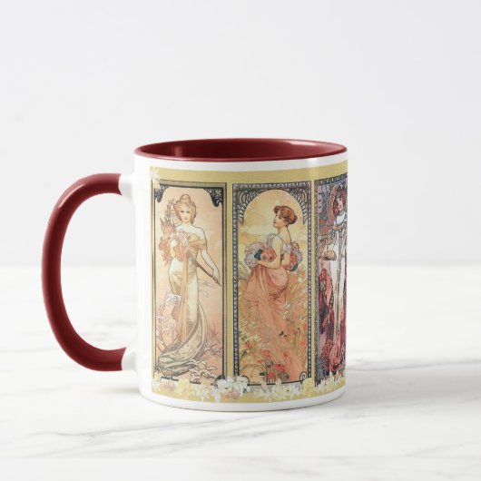 Mug Mucha ~ Panneau trois (Gauche)