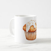 Mug Muffin à la citrouille orange (Devant gauche)