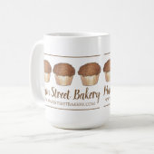 Mug Muffin À La Pouce Cuisinée À La Boulangerie Baker (Devant gauche)