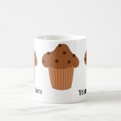 Mug Muffin au chocolat : Ajouter votre texte (Centre)