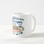 Mug Muffin avec le gestionnaire (Devant droit)