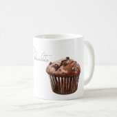 Mug Muffin Cupcake au Chocolat (Devant droit)