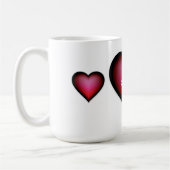 Mug Mug/#1 Papa avec les coeurs (Gauche)