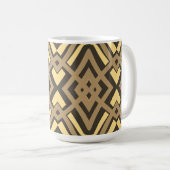 Mug Mug, A vibrant multicolor geometric pattern design (Devant droit)