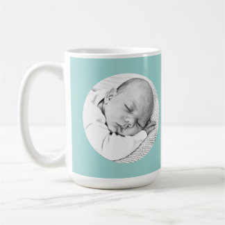 Mug "Mug bébé personnalisé - Photo et nom Cadeau de na