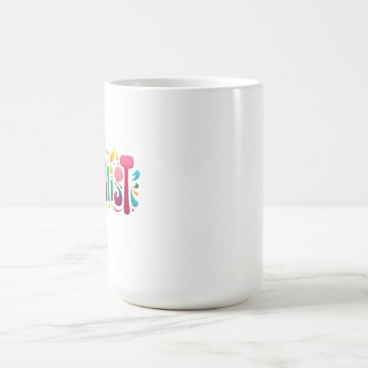 Mug "Mug Blanc Optimiste - Conception Motivationnelle (Centre)