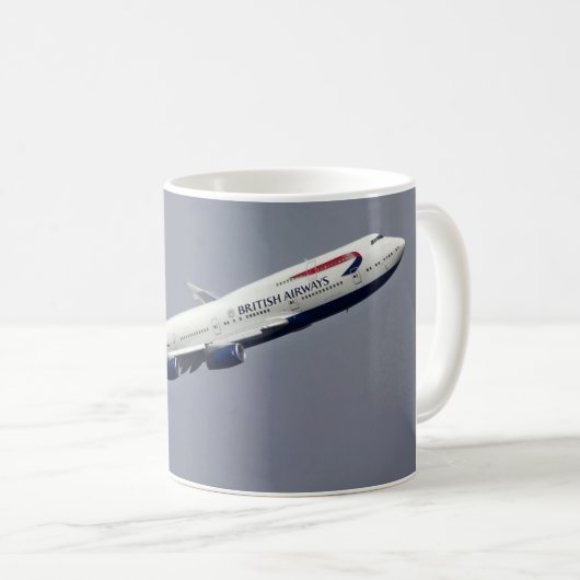 Mug Mug/British Airways (Devant droit)