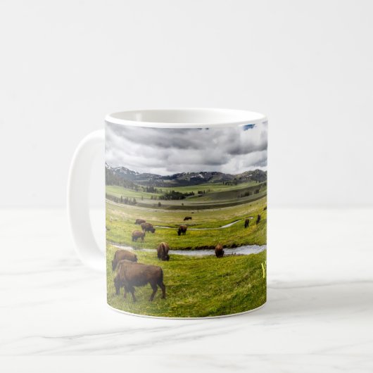 Mug Mug-Buffalo de Yellowstone (Devant gauche)
