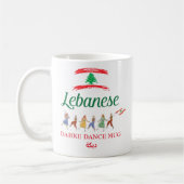 Mug Mug-cadeau de danse Dabke libanais (Gauche)