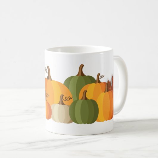 Mug Mug-Café-Automne (Devant droit)