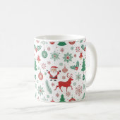 Mug "Mug café de Noël festif" (Devant droit)
